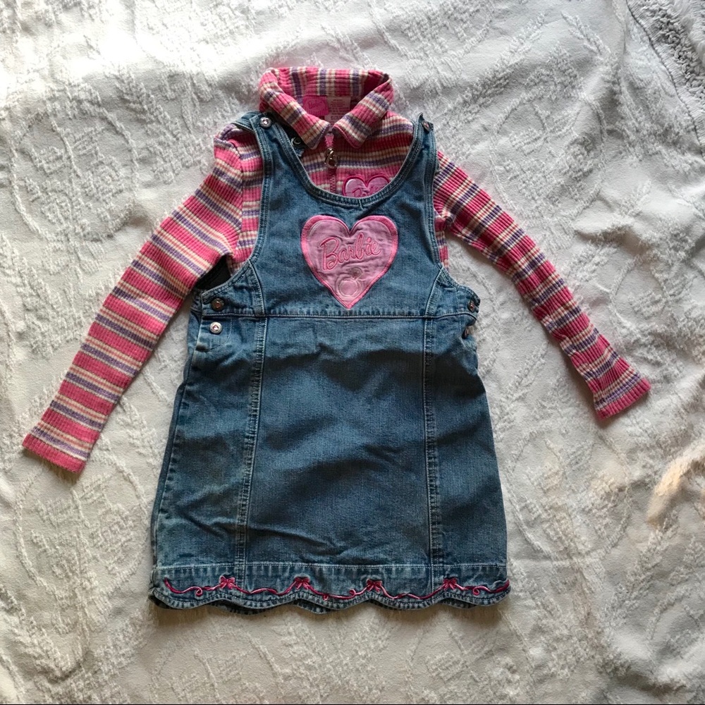 Barbie overalls dress